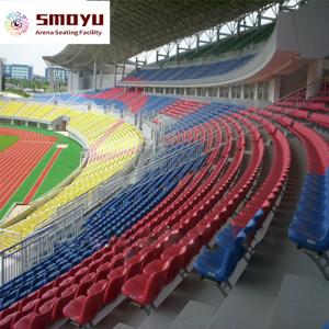 ZK02 Middle backrest Stadium seating with Aluminum feet Riser installation ZK02 Middle backrest Stadium seating with Aluminum feet Riser installation