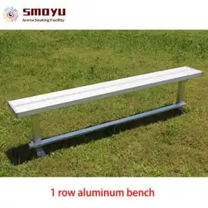 1 row Aluminum Bench For 3-15 Seats 1 row Aluminum Bench For 3-15 Seats