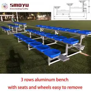 1 2 5 row bleachers grandstand aluminum bleachers Bench for outdoor football field 1 2 5 row bleachers grandstand aluminum bleachers Bench for outdoor football field