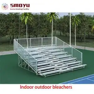 6-10 rows stair indoor outdoor support frame stucture Aluminum bleacher 6-10 rows stair indoor outdoor support frame stucture Aluminum bleacher